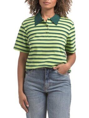 ENGLISH FACTORY Striped Rugby Polo